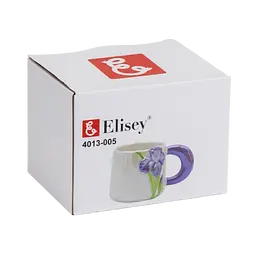Чашка Elisey Фіолетовий ірис 400 мл фіолетовий (4013-005)   - мініатюра 3