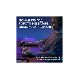 Мишка Logitech G305 X Superlight Wireless Black (910-007739) - мініатюра 7