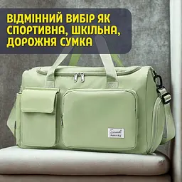 Стильна універсальна жіноча дорожня сумка - мініатюра 7