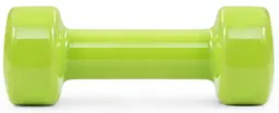 Гантель вінілова PowerPlay 1,5 кг. PP_4103 Зелена 1 шт (PP_4103_1,5kg) - мініатюра 2