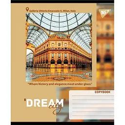 Зошит учнівський Yes Dream City А5 96 аркушів лінія 5 шт. (767708) - мініатюра 4