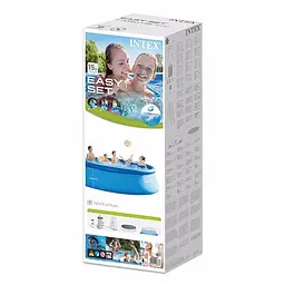 Надувний басейн сімейний Intex 26168 (457х122 см), 14141 л - мініатюра 5