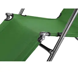Шезлонг лежак Outtec розкладний зелений - мініатюра 5