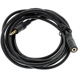 Кабель мультимедійний 3.5mm M to 3.5mm F 5.0m Value (B00344)