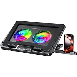 Охолоджувальна підставка для ноутбука до 17.3 дюймів GamePro GPCP-910 2xfans
