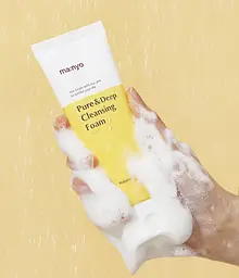 Пінка для вмивання Pure & Deep Cleansing Foam Manyo 120 мл - мініатюра 3