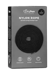 Мотузка EasyToys Bondage Rope, 5 м (чорний) - мініатюра 4