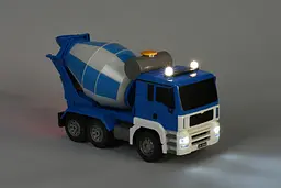Машинка на радіокеруванні Same Toy бетонозмішувач синій (E518-003) - мініатюра 8