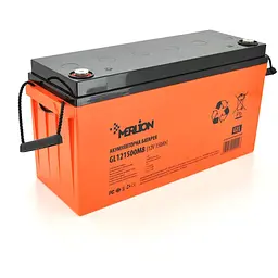 Акумуляторна батарея MERLION GL121500M8 12 V 150 Ah (483 х 170 х 240) Q1/24