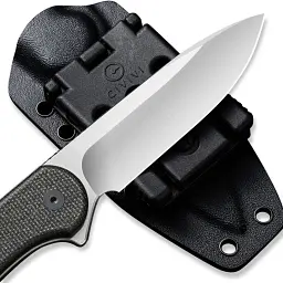 Ніж Civivi Fixed Blade Elementum Satin Blade Micarta (C2105B) - мініатюра 8