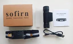 Налобний ліхтар Sofirn H25LR із синім світлом 800лм USB-C (без акумулятора) - мініатюра 3