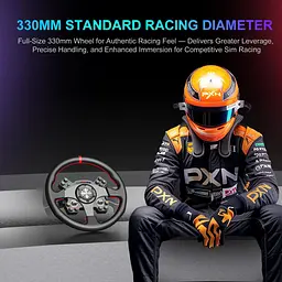 Кермо PXN WCS R2 for PC RGB 33cм - мініатюра 12
