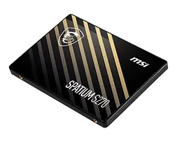 Твердотільний запам’ятовувальний пристрій накопичувач (SSD) SATA2.5" 240GB SPATIUM S270 S78-440N070-P83 MSI - мініатюра 2