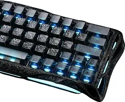 Клавіатура GravaStar Mercury V60 Pro 60 keys UFO Magnetic Gaming 8K USB-A RGB Crystal Rose (GSV60PRO_CF_BLK) - мініатюра 2