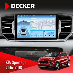 Штатна магнітола Kia Sportage 4 (QL) 2016-2018 CAN Decker D9-010 6x128, DSP, 4G, 2K Decker (НФ-00004715)