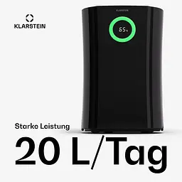 Осушувач повітря Klarstein DryFy Pro Connect 20 (10045550) Чорний - мініатюра 3