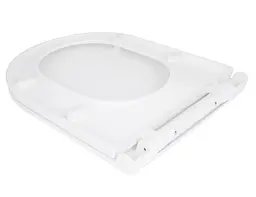 Сидіння для унітазу Qtap (Kolibri) з мікроліфтом, Slim Duroplast, Quick Release QTST179W49488 - мініатюра 3