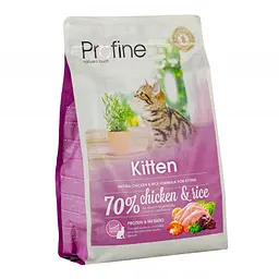Сухий корм Profine Kitten для кошенят, з куркою та рисом, 2 кг - мініатюра 5