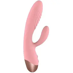 Вібратор-кролик Wooomy Elali Pink Rabbit Vibrator - мініатюра 4