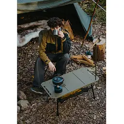 Складаний стіл Naturehike CNK2450JJ025, 80х40 см, алюміній, оливковий - мініатюра 8