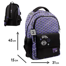 Рюкзак шкільний YES TS-48 All-Seeing Eye (559622) - мініатюра 2