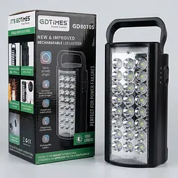Акумуляторний ліхтар - лампа GDTIMES GD8010S — автономне світло та PowerBank в одному корпусі
