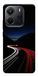 Чохол Demsky Червоно-біла дорога для Xiaomi Redmi Note 14 4G (Europe version)