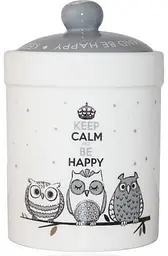 Банка керамічна Be Happy «Совушки» S&T 990 мл kuh0010008