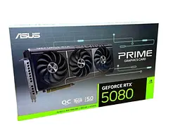 Відеокарта ASUS RTX 5080 PRIME OC 16GB GDDR7 (256bit) PRIME-RTX5080