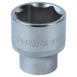 Насадка шестигранна 3/4" 46мм CrV ULTRA (6075462) - мініатюра 2