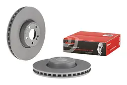 Диск гальмівний вентильований Mercedes Glc, E-class, Cls, C-class 15-25р Brembo (09.D529.13) - мініатюра 2