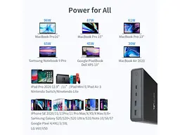 Зовнішній акумулятор (Power Bank) Voltero 50000mAh S50 PD/100W QC/3.0/18W USB-Cx2, USB-Ax2 (8720828063200, 6090537940980) - мініатюра 7