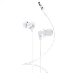 Дротові навушники Hoco M60 Perfect Sound, 3.5mm, 1.2m, Білий - мініатюра 2