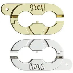 Головоломка з металу Huzzle Keyring 2 зірки 515018 - мініатюра 3