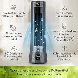 Охолодувач-вентилятор Klarstein Skyscraper Frost (10035820) - мініатюра 5