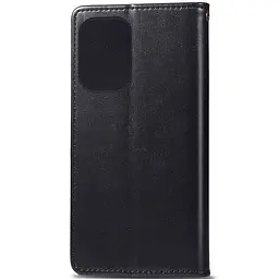 Шкіряний чохол-книжка Getman Gallant (PU) для Motorola Moto G15 Power / G17 Power Чорний - мініатюра 3