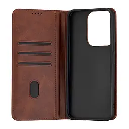 Чохол-книжка Premium Xiaomi Redmi 15С Dark Brown - мініатюра 2