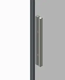 Двері в нішу Koer SR SD05-120x200-TR-01 прозоре скло Easy Clean 6 мм, хром KR5405, універсальні, прозорий, хром - мініатюра 3
