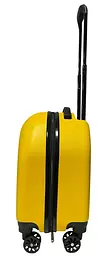 Дитяча валіза D01 yellow dino розмір міні XS - мініатюра 4
