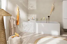 Шлангове під'єднання Hansgrohe Fixfit з клапаном зворотнього потоку brushed bronze 26453140 - мініатюра 2