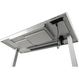Комп'ютерний ігровий стіл Barsky StandUp White Glass (BST-12new) [111787] - мініатюра 8