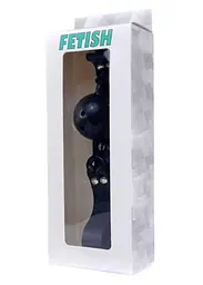 Кляп Fetish B - Series Ball Gag, 4.2 см (чорний) - мініатюра 7