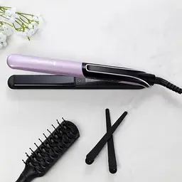Випрямляч для волосся Remington S6700 Sleek & Curl Expert чорно-рожевий (45645560100) - мініатюра 6