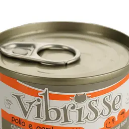 Вологий корм для котів Vibrisse курка, креветки 70 г (C1018905) - мініатюра 3