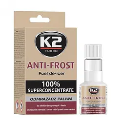 Засіб для розморожування палива K2 Anti-Frost Fuel De-Icer 50 мл (T313) 50 мл