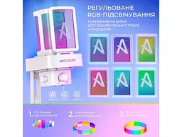 Мікрофон для ПК/ для стрімінгу, подкастів Fifine Q8PRO White - мініатюра 6