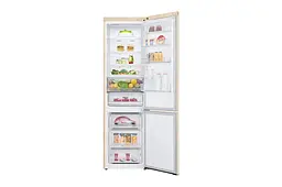 Холодильник LG з нижньою морозильною камерою, 203x60х68, 419 л - мініатюра 2