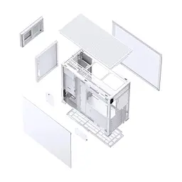 Корпус для ПК JONSBO D41 MESH SC White - мініатюра 9