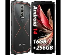 Смартфон Doogee Blade 10 Pro 6/256 GB black red - мініатюра 5