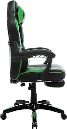 Геймерське крісло GT Racer чорне із зеленим (X-2749-1 Black/Green) - мініатюра 4